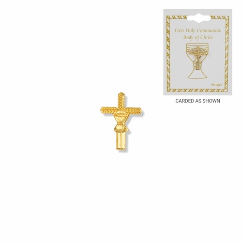 Boy's First Communion Set with Rosary Leatherette Case