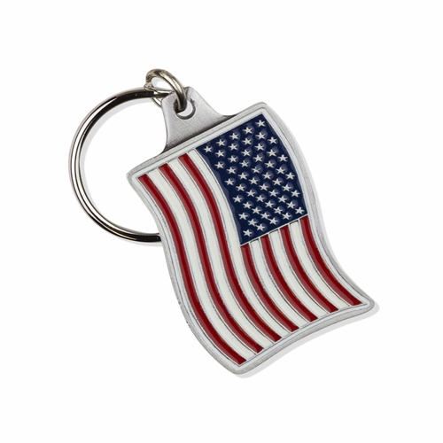 "God Bless America" Patriotic Appreciation Boxed Gift Set-Includes Verse Card, Keychain, and Lapel Pin