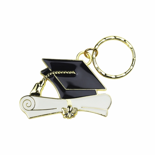 Graduation Boxed Gift Set-Includes Verse Card and Enameled Keychain
