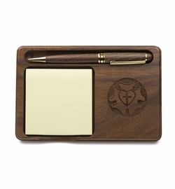 Luther Rose Rosewood Pen and Paper Pad Set