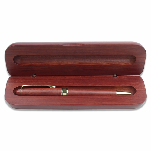 "On Your Confirmation" Philippians 4:13 Laser Engraved Rosewood Box and Ball Point Pen Set