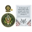 United States Army Veteran "God Bless America" Appreciation Boxed Gift Set-Includes Decorative Card, Medallion Disc, and Lapel Pin