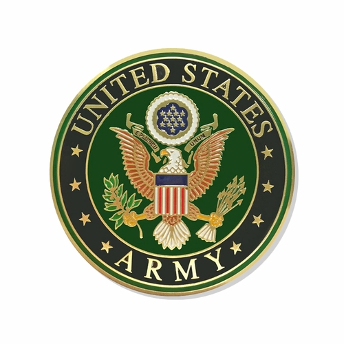 United States Army Veteran "God Bless America" Appreciation Boxed Gift Set-Includes Decorative Card, Medallion Disc, and Lapel Pin