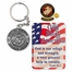 United States Marine Corps Veteran "God Bless America" Appreciation Boxed Gift Set-Includes Verse Card, Keychain, and Lapel Pin