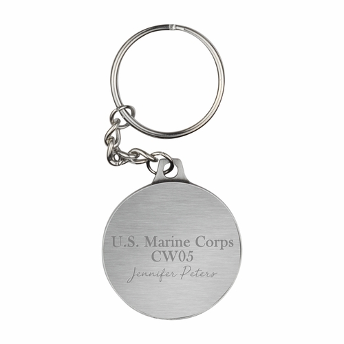 United States Marine Corps Veteran "God Bless America" Appreciation Boxed Gift Set-Includes Verse Card, Keychain, and Lapel Pin