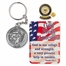 United States Navy Veteran "God Bless America" Appreciation Boxed Gift Set-Includes Verse Card, Keychain, and Lapel Pin