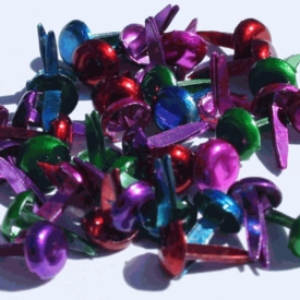 1/8 Anodized Brads - Bulk 1000/bag