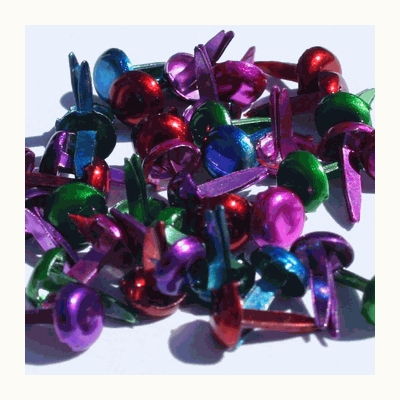 1/8 Anodized Brads - Bulk 1000/bag