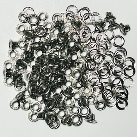 1/8 Silver Eyelets & Washers