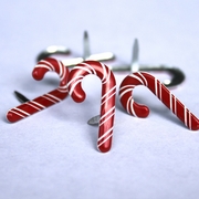 Candy Cane Brads