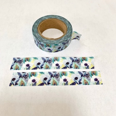 Flower & Feather Washi Tape