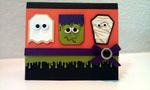 Halloween Card Sample With Eye Brads