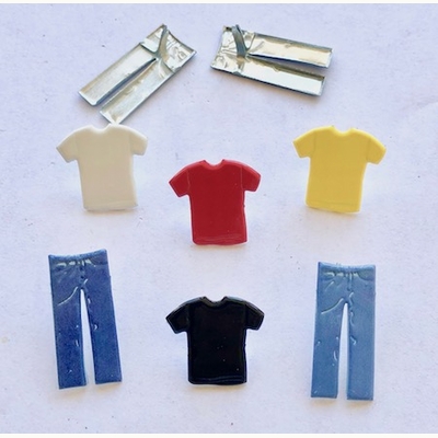 Jeans & Tee Shirt Brads