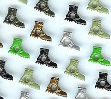 Mixed Boot Eyelets