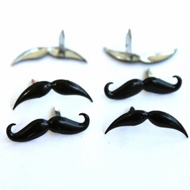 Mustache Brads 