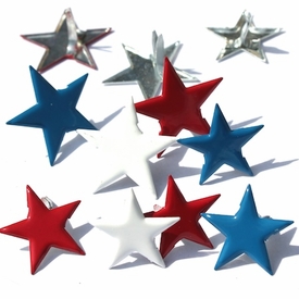 Star Brads - Red/White/Blue