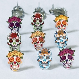 Sugar Skull Brads