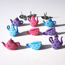 Tea Pot Brads & Tea Cup Brads