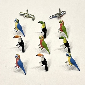 Tropical Bird Brads