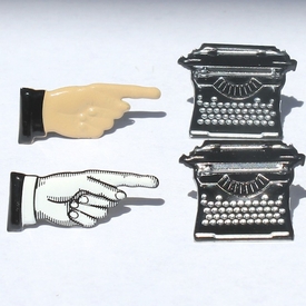 Typewriter & Hand Brads