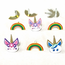 Unicorn & Rainbow Brads