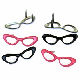 Woman's Eye Glass Brads