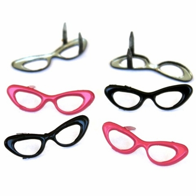 Woman's Eye Glass Brads