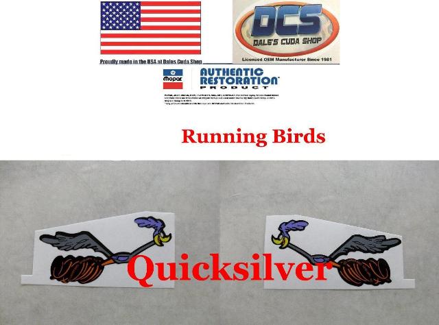 1971-1975 All Makes All Models Parts | MS484 | 1971-75 Road Runner Reflective Deck Lid Circle Bird Decal - 3 Dia. | Classic Industries 1971-1975 All Makes All Models Parts | MS484 | 1971-75 Road Runner Reflective Deck Lid Circle Bird Decal - 3 Dia. | Classic Industries