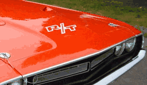 1971 CHALLENGER R/T HOOD DECAL