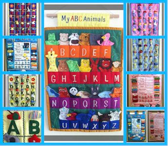 ABC Alphabet Wall Hangings