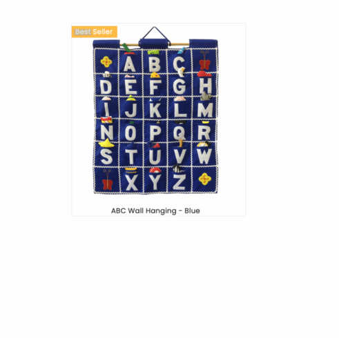 ABC Alphabet Wall Hangings