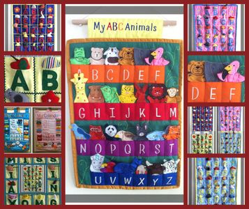 ABC Alphabet Wall Hangings