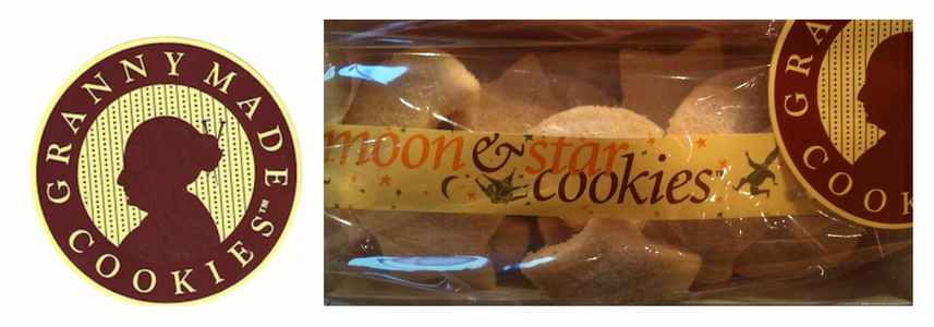 Granny-Made  Moon and Star Cookies�