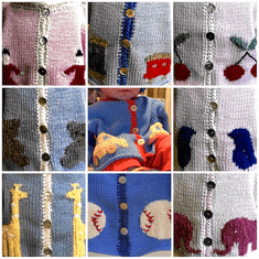 Luba's Handmade Sweater and Hat Sets