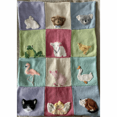 Patchwork Stroller Blanket
