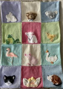 Patchwork Stroller Blanket