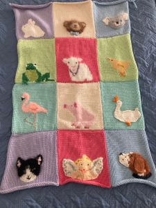 Patchwork Stroller Blanket
