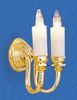 Dual Candle Wall Sconce <br />CK4011