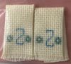 Initialed Hand Towels <br />AC035SB Initialed Hand Towels <br />AC035SB