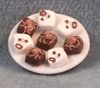Halloween Petit Fours On Plate     <br />K014