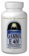 Gamma E 400 Complex 400 mg, 120 Softgels, Source Naturals