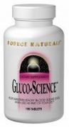 Gluco-Science, 60 Tablets, Source Naturals