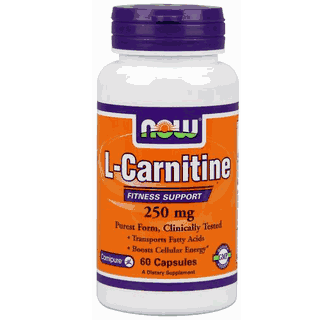 NOW Foods L-Carnitine 250 mg Tartrate-L-Carnipure