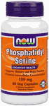 Phosphatidyl Serine 100 mg - 60 VCaps, NOW Foods