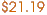$21.19