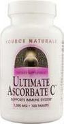 Ultimate Ascorbate C 1000 mg, 100 Tablets, Source Naturals