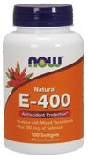 Vitamin E-400 IU - 100 Sgels, NOW Foods
