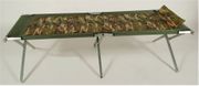 33"x82" Steel Army XL Cot w/ FOAM CAMO PAD