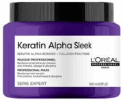 L'Or�al Professionnel Serie Expert Keratin Alpha Sleek Anti-Frizz Hair Mask 16.9 oz oz