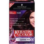 Schwarzkopf Keratin Color Intense Caring Color 4.68 Dark Auburn